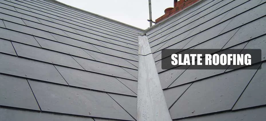Slate roofing detail